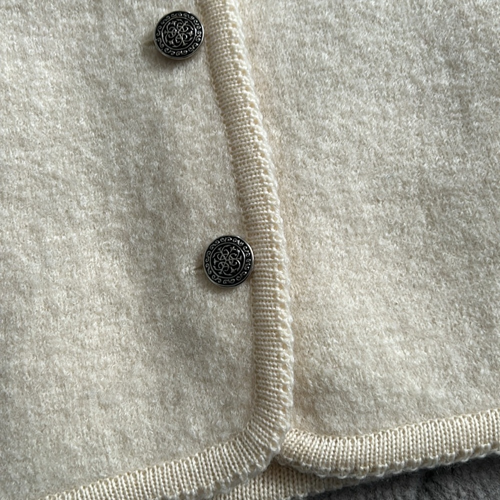 Talbots Wool Button-Up Sweater - image 5